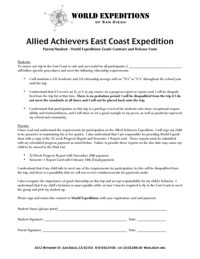 Allied14.Grade Contract